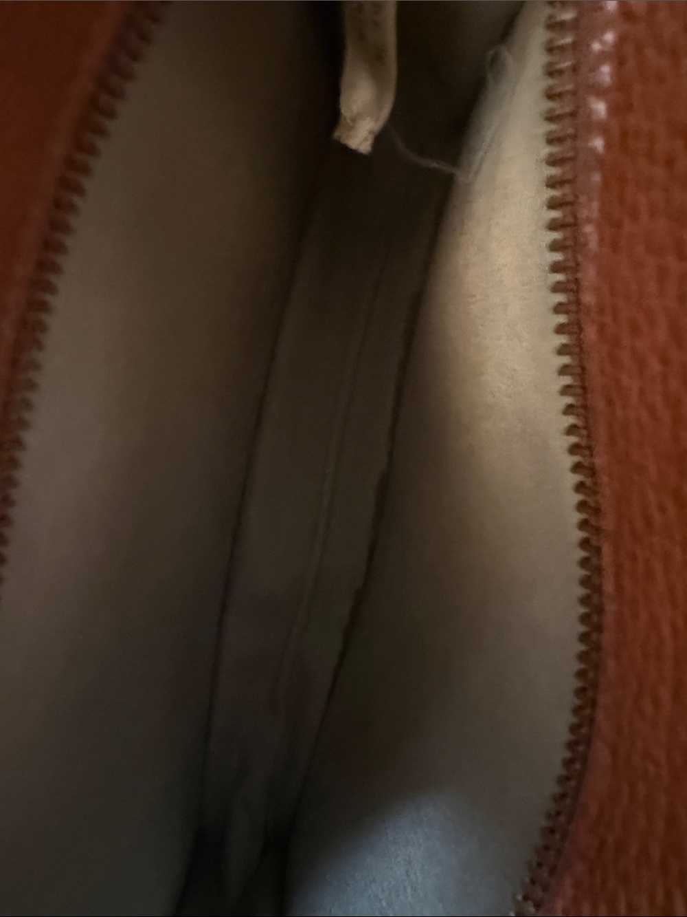 Vintage Ralph Lauren Women's Brown Leather Crossbody Bag Classic Pebbled Finish - Picture 9 of 9